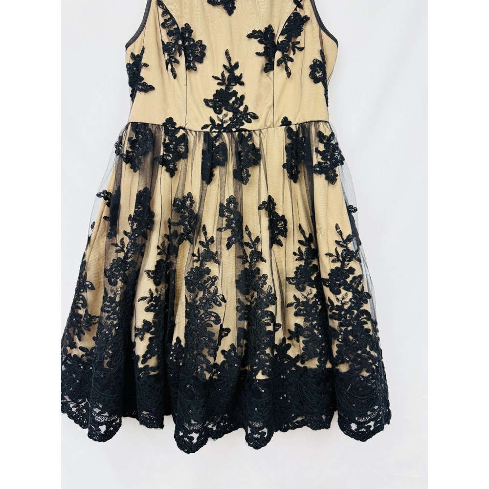 Windsor Womens Lace Overlay Fairy Grunge Babydoll Dress Size‎ 9 Cocktail Party - Picture 8 of 13
